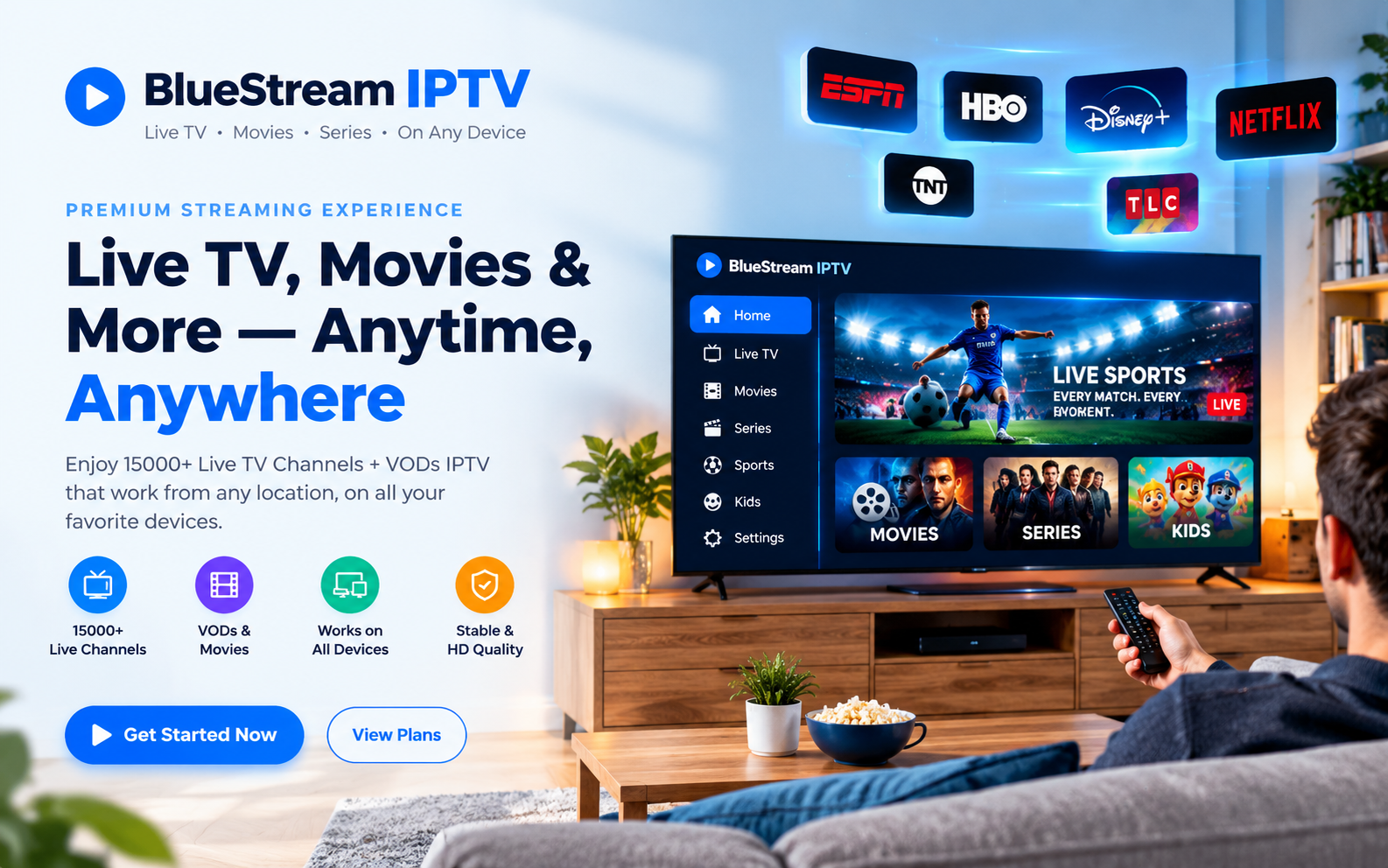 Streaming on TV